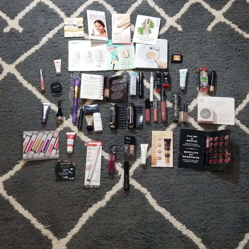 Ipsy and Sephora makeup samples